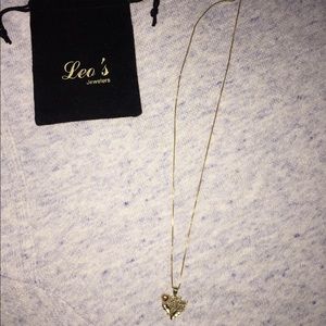 Leo’s jewelers “I love you” necklace